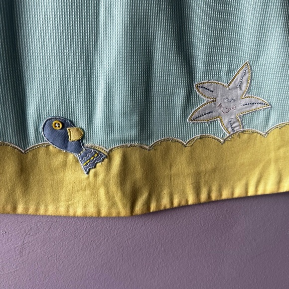 Karela Kids Blue Fish Dress Size 6 Months Made in Colombia - Picture 4 of 9